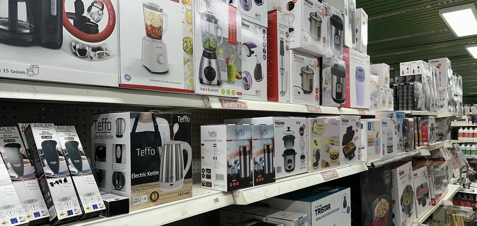 Rayon électroménager de DE STUNT à La Louvière : friteuses, fours et petits appareils
